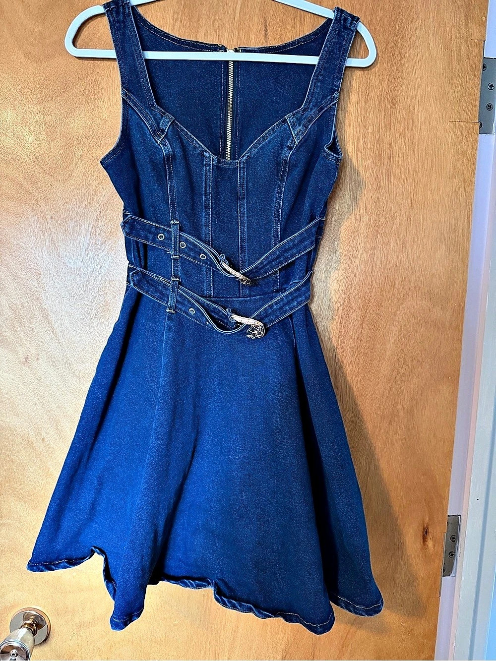 Commense Denim Mini Dress Size XS Like New
